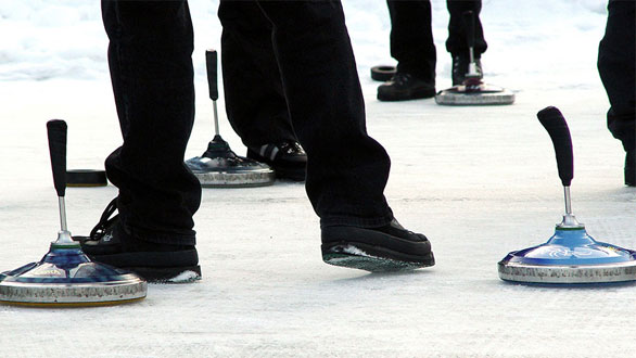 Ice skating & ice stock sport