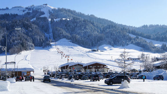 Skiing area Buchensteinwand